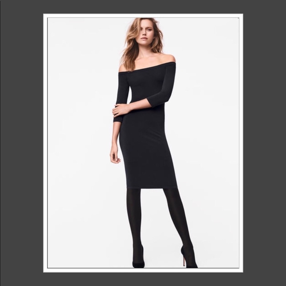 NEW Wolford Sheen dress - Midnight Blue / XS